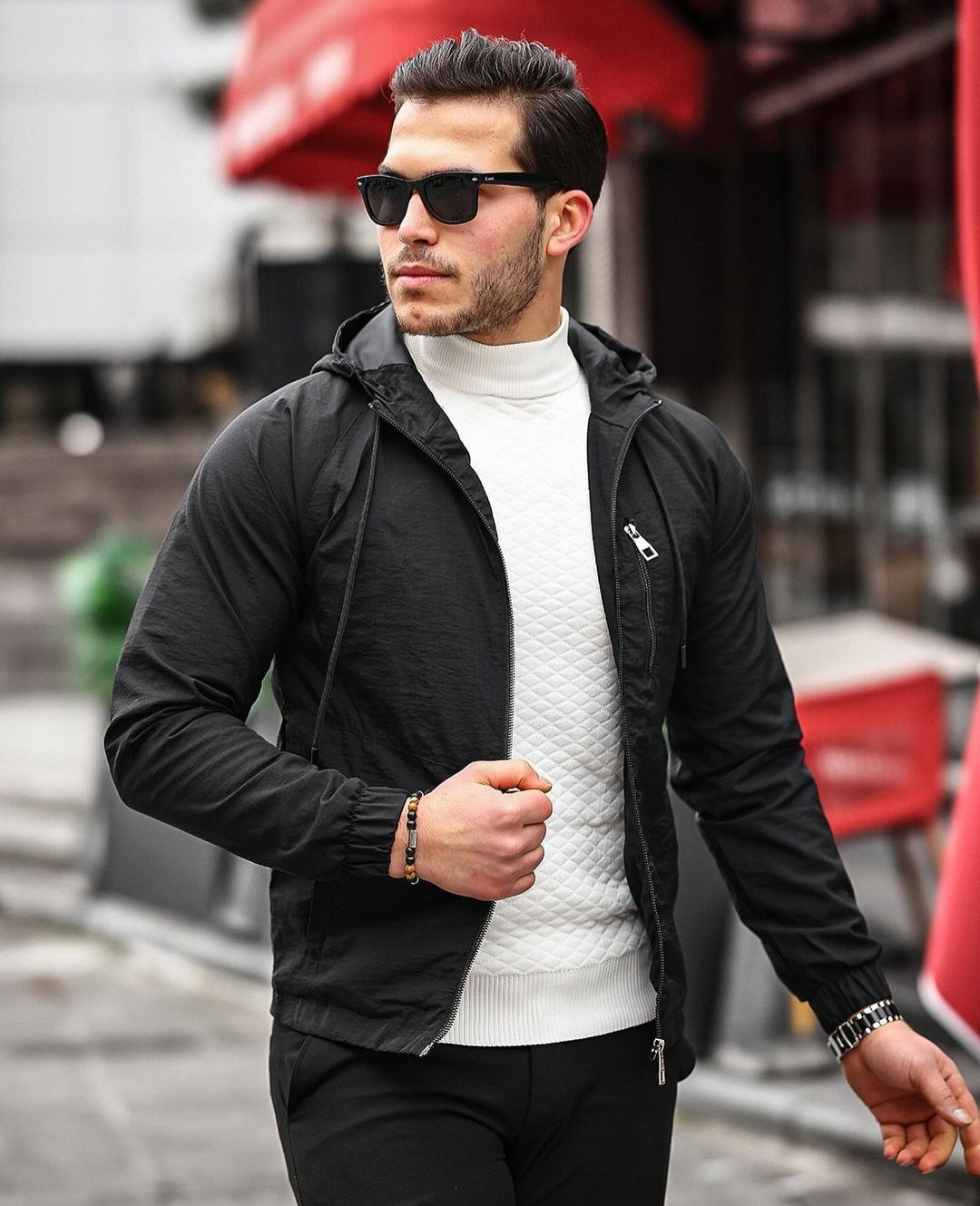 Vestes Tendance pour Hommes – Alliez Chic et Praticité NOIR