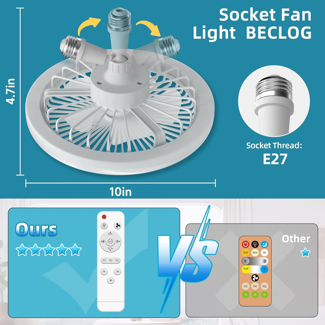 LED Multi-Function Fan Light