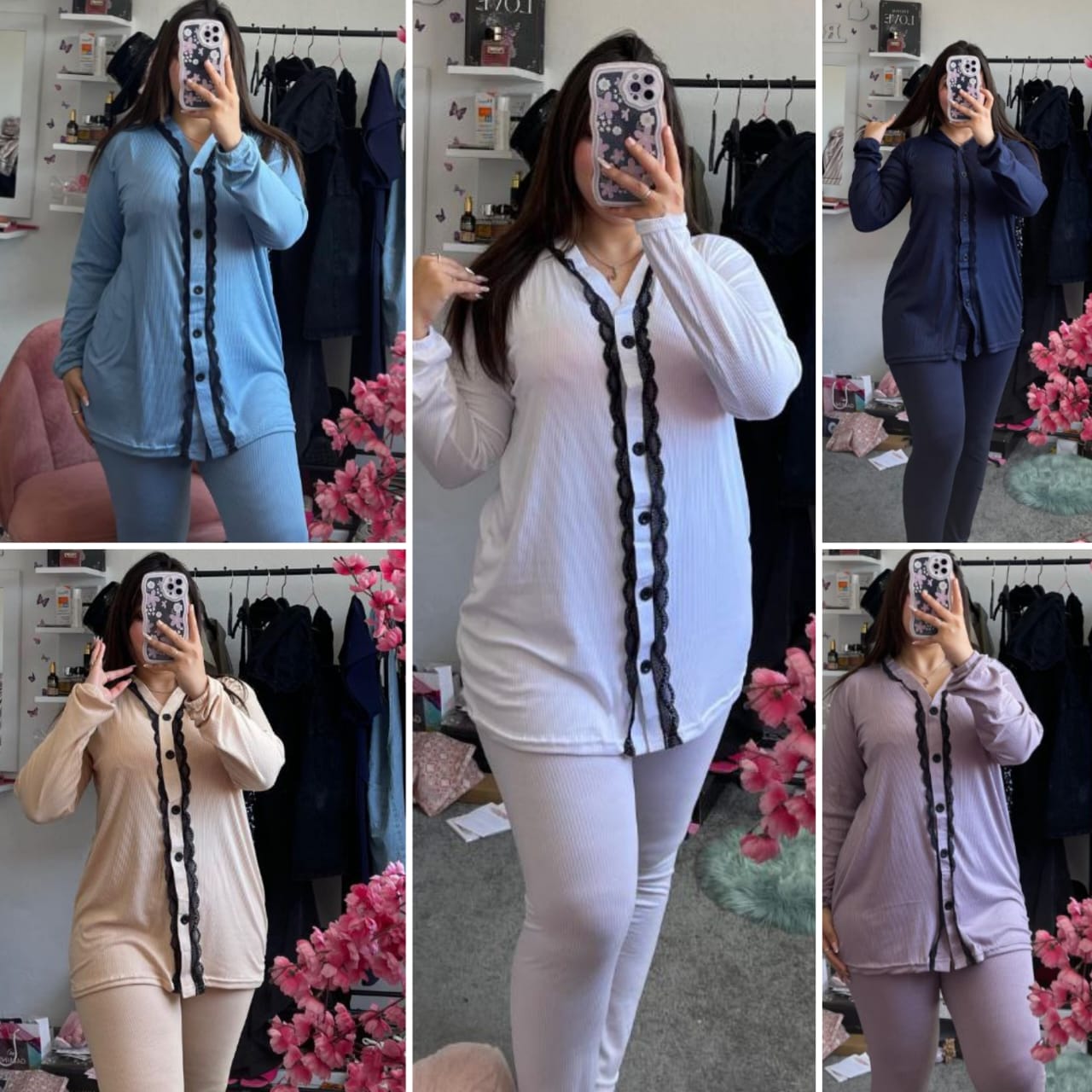 Pyjamas de Luxe Pour Femmes - Élégance et Confort Absolu