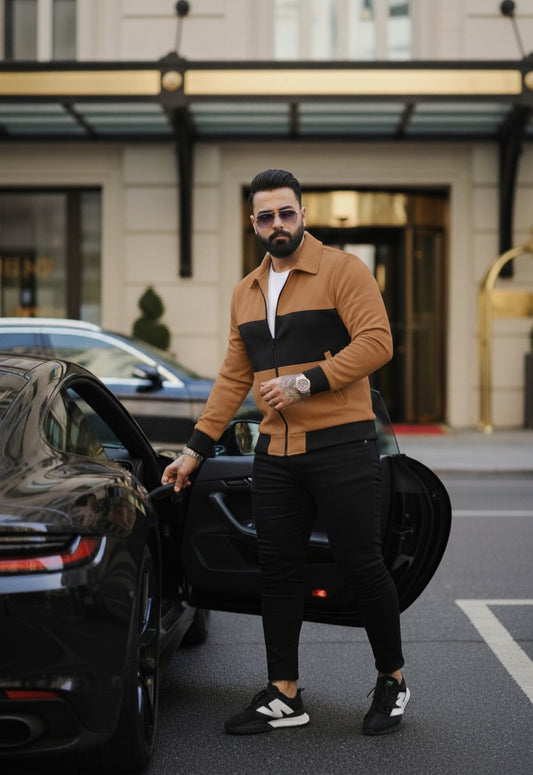 Veste Casual en Tissu Dan – Élégance et Qualité Turque